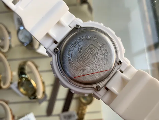 Casio G-Shock GA-100 White Analog-Digital Sports Watch 3
