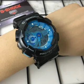 Casio G-Shock GA-110 Bleu et Noir Montre Sport