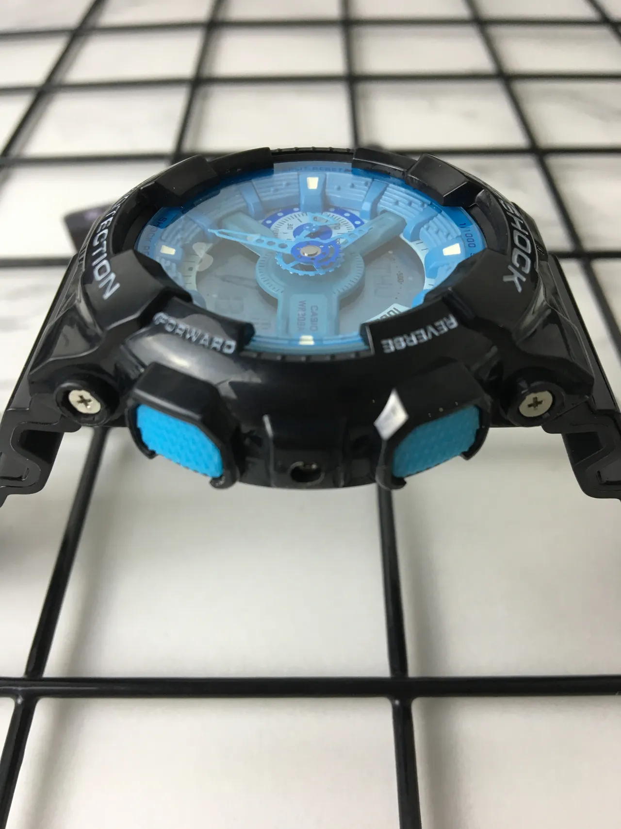 Casio G-Shock GA-110 Bleu et Noir Montre Sport 4