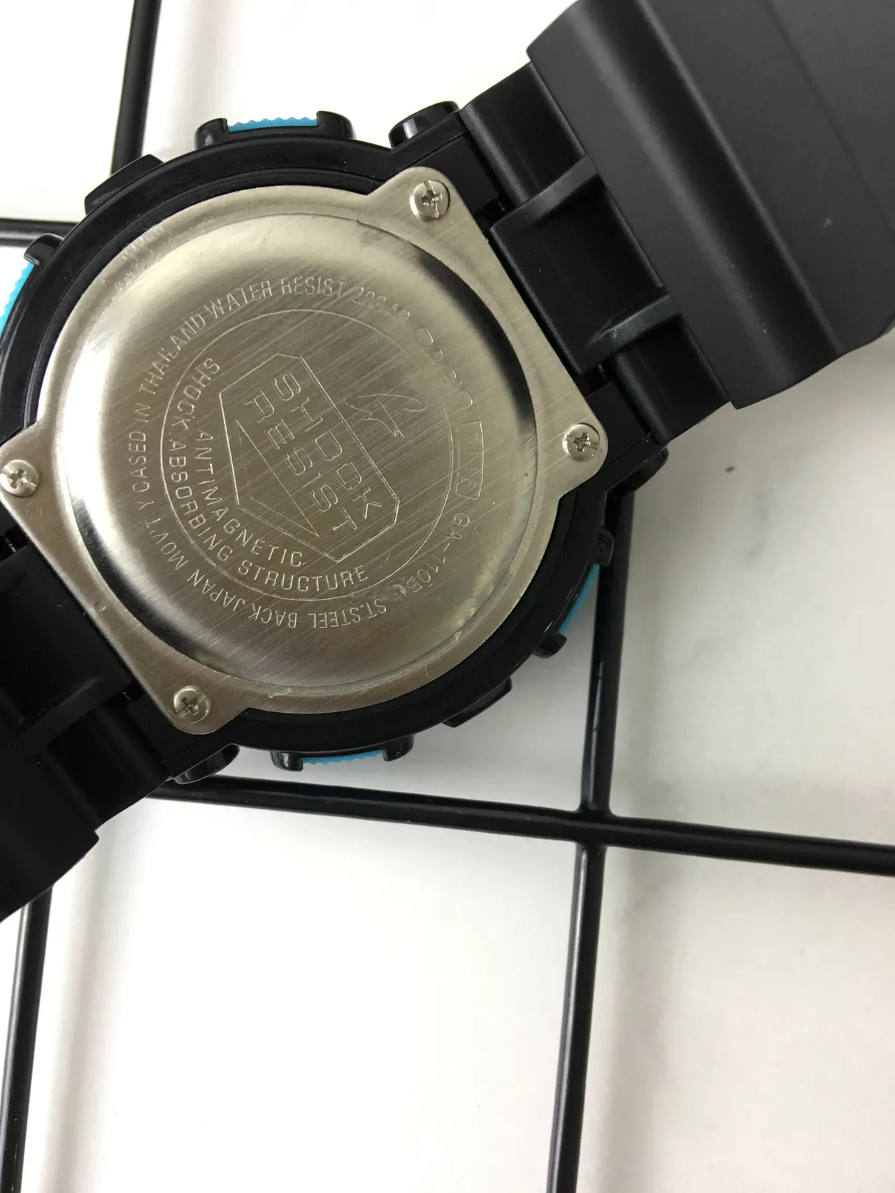 Casio G-Shock GA-110 Bleu et Noir Montre Sport 5