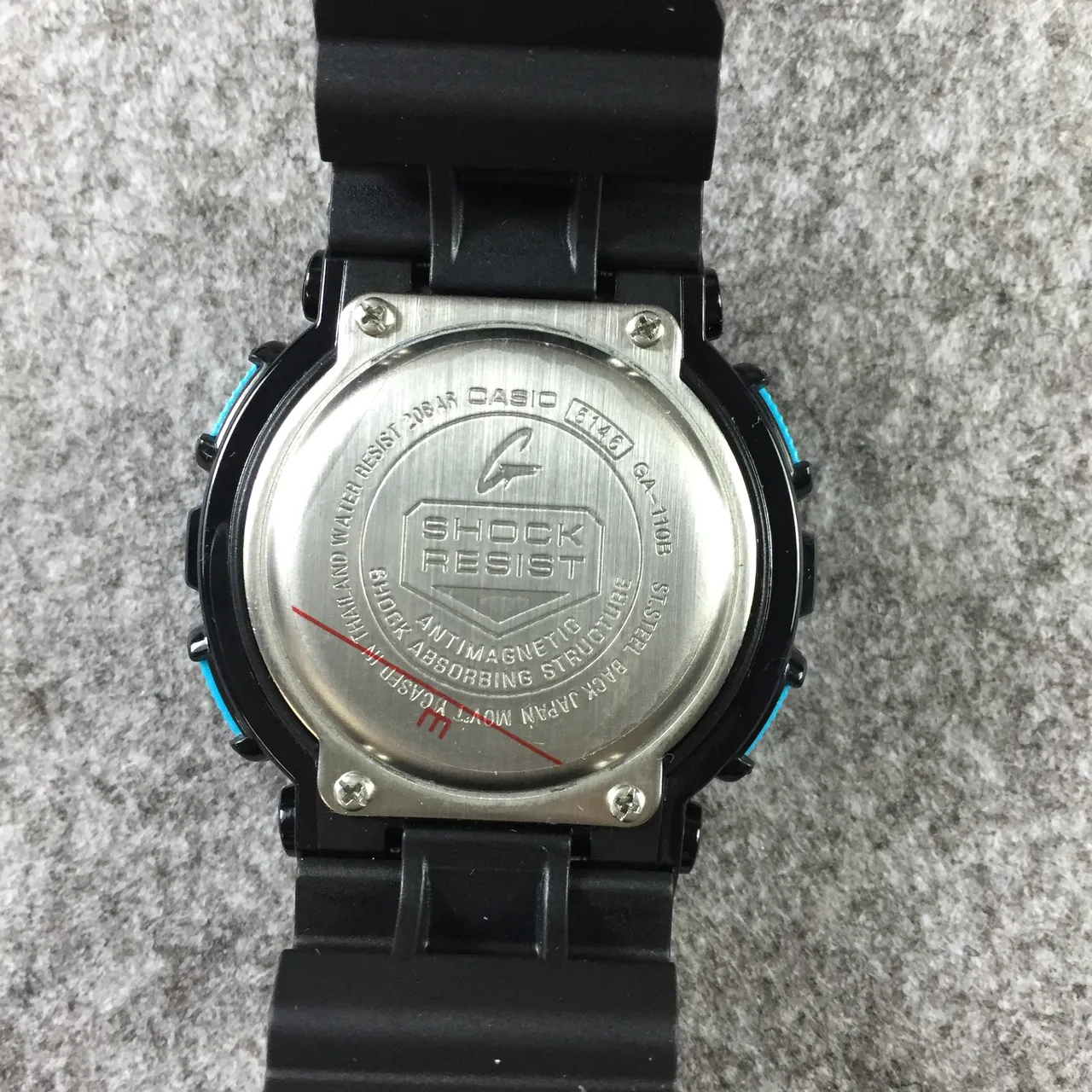 Casio G-Shock GA-110 Bleu et Noir Montre Sport 8