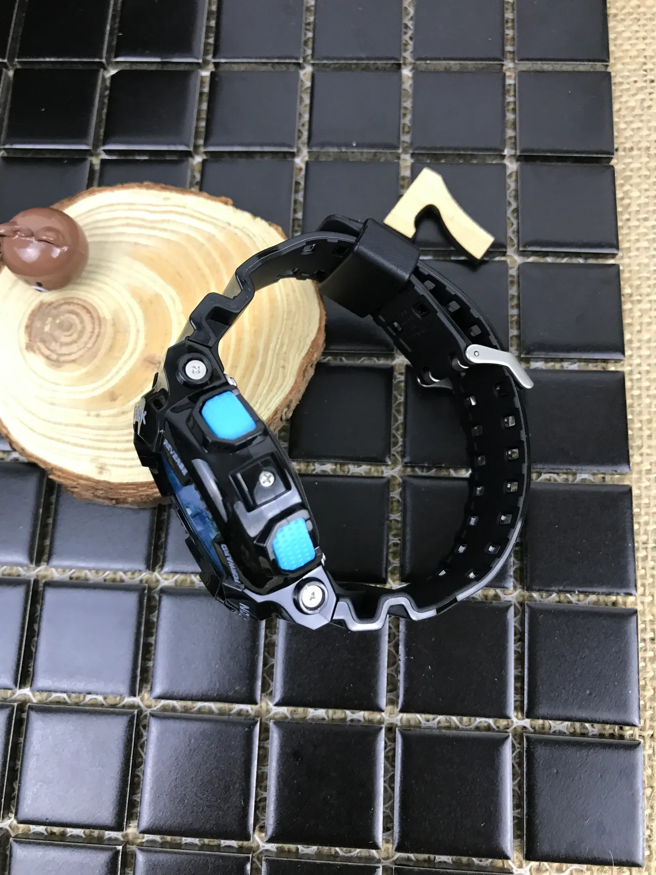 Casio G-Shock GA-110 Bleu et Noir Montre Sport 14