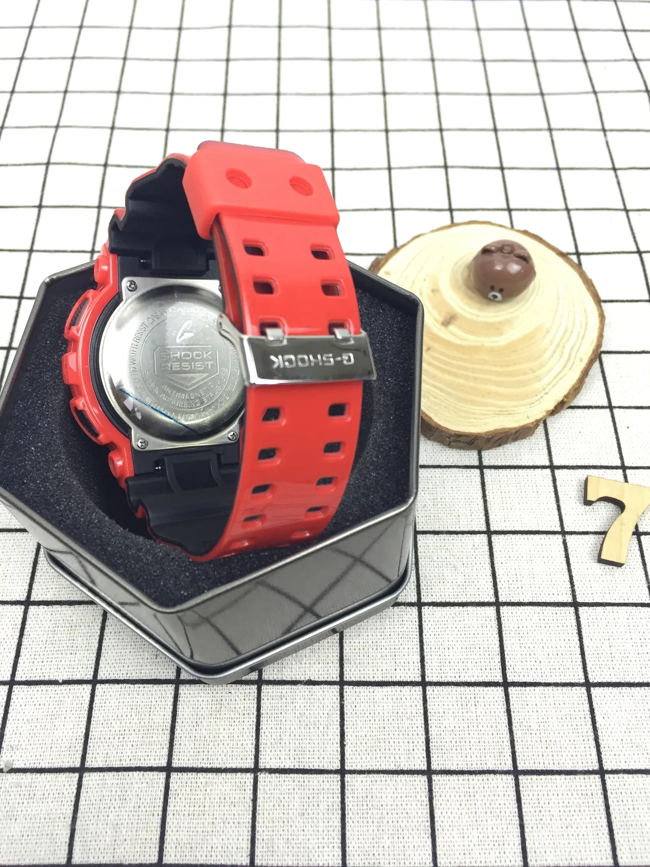 Casio G-Shock GA-110 Montre Sport en Résine Orange 7