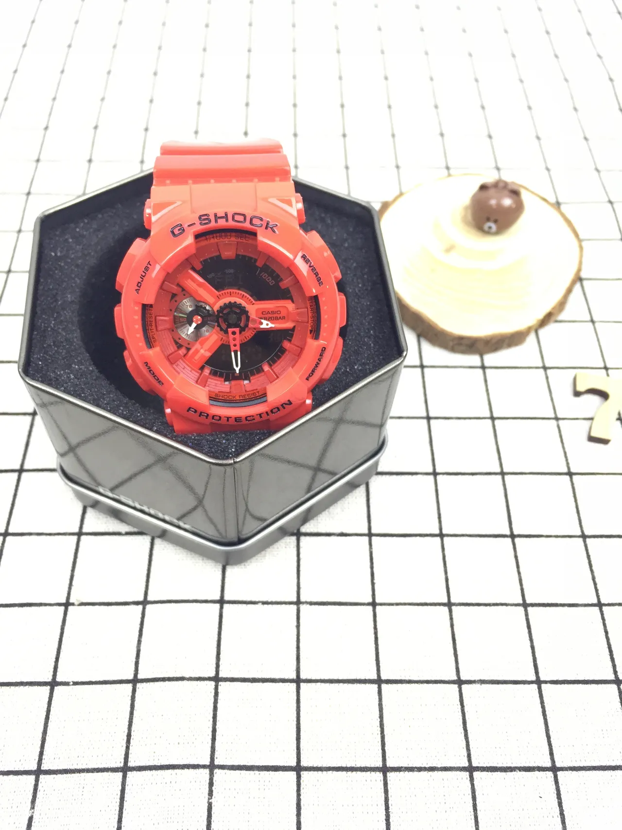 Casio G-Shock GA-110 Montre Sport en Résine Orange 10