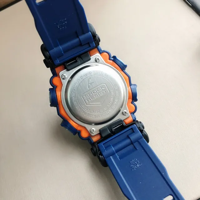 Casio G-Shock GA-2100 Blue and Black Sports Watch 3