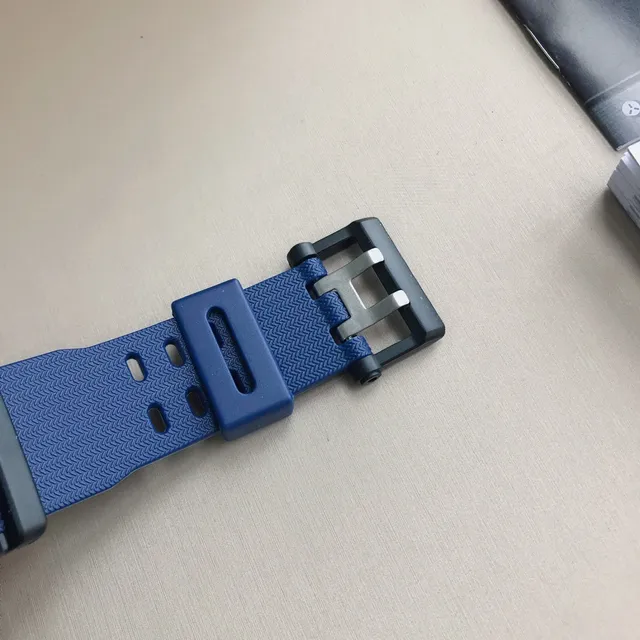 Casio G-Shock GA-2100 Blue and Black Sports Watch 4