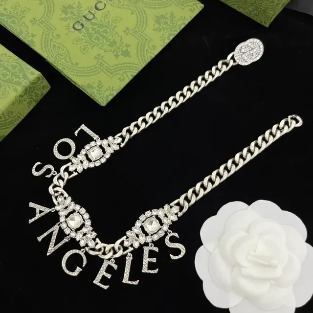 Chanel Los Angeles Crystal Lettering Curb Chain Fashion Belt Bag 5