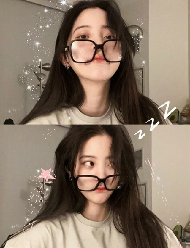Chanel Oversized Square Black White Frame Thick Acetate Optical Glasses 2
