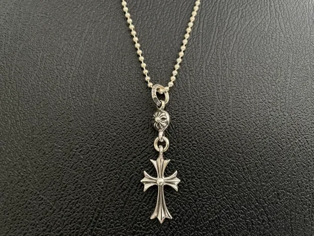 Chrome Hearts Crucifix Silver Metal Cross Pendants Necklace 8