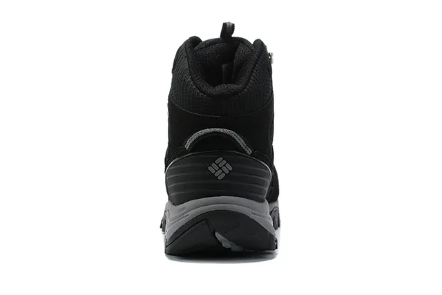 Columbia Black Gray High-Top Waterproof Hiking Boots 19