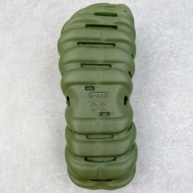 Crocs Echo Clog Olive Green Molded Foam Clog 2