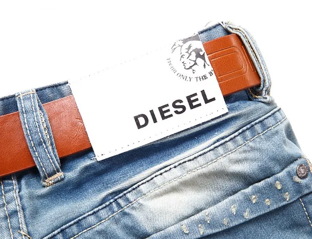 Diesel Distressed Light-Wash Slim-Fit Jeans 3
