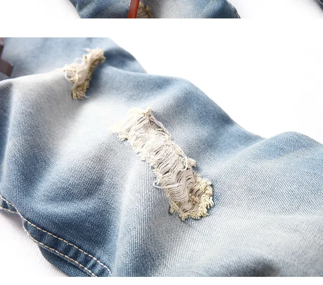 Diesel Distressed Light-Wash Slim-Fit Jeans 6