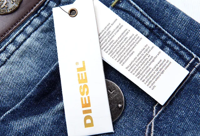 Diesel Medium-Wash Distressed Slim-Straight Jeans 6