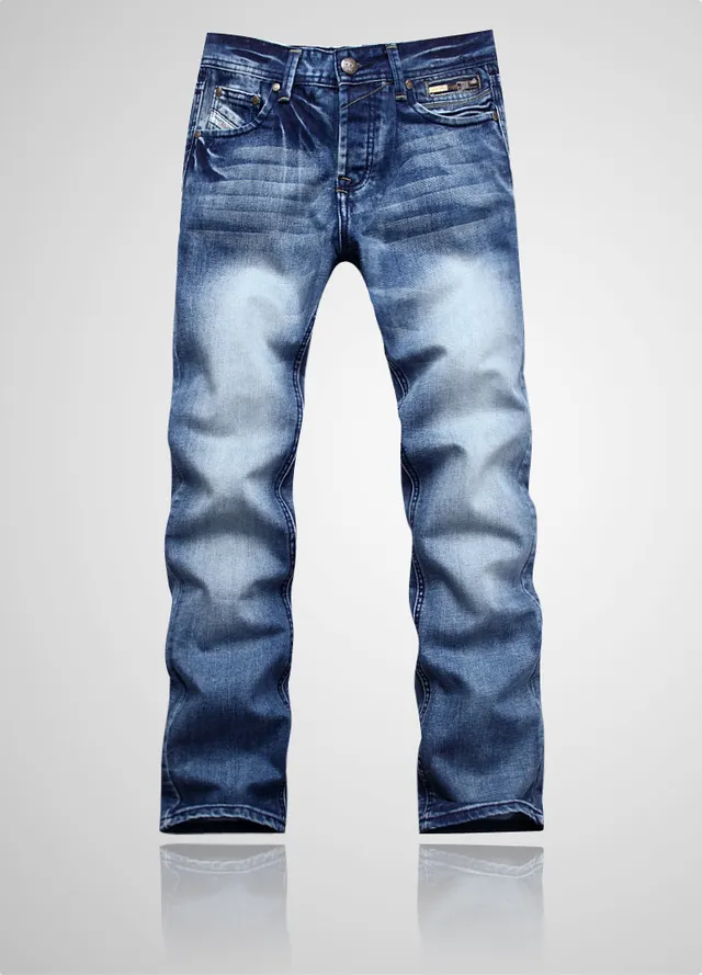 Diesel Medium-Wash Distressed Slim-Straight Jeans 12