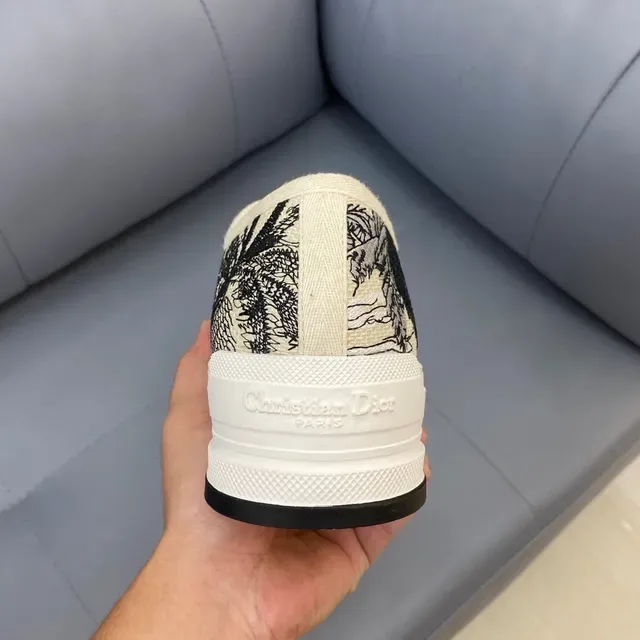 Dior B23 Sneakers Lifestyle à impression graphique en canvas 8