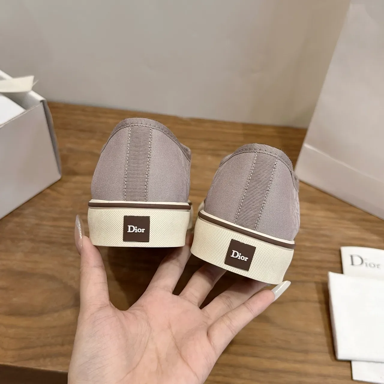 Dior B23 Monogram Canvas Low-Top Lifestyle Sneakers 2