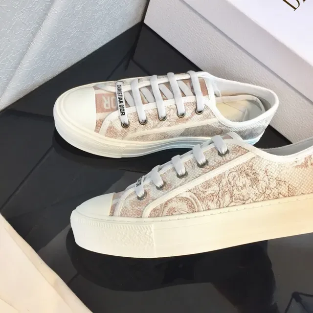 Dior B23 Monogram Jacquard Lifestyle Sneakers 4