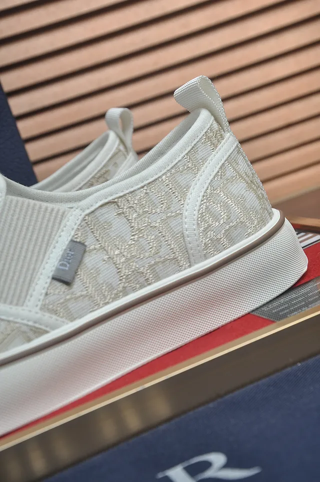 Dior B23 Monogram Slip-On Lifestyle Sneakers 2