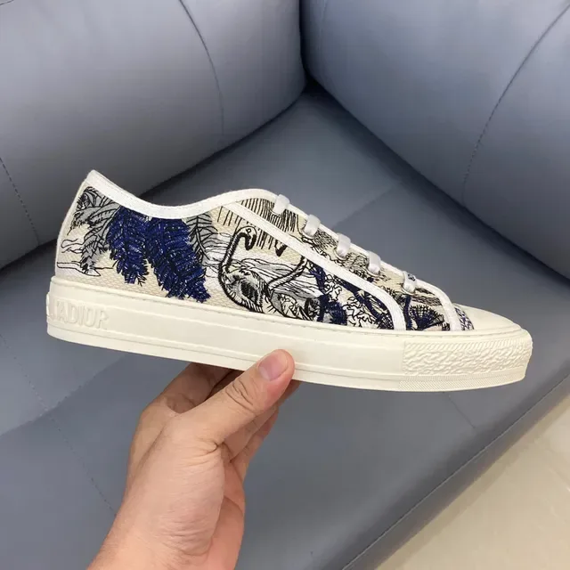 Dior B23 Zapatillas Lifestyle Navy con estampado Oblique 6