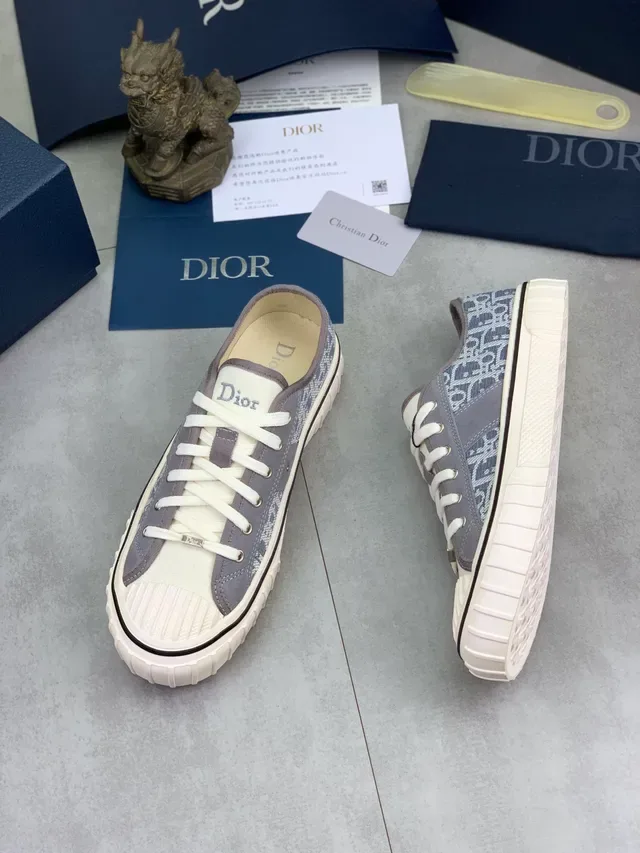 Dior B23 Patchwork Oblique Monogram Lifestyle Sneakers 5