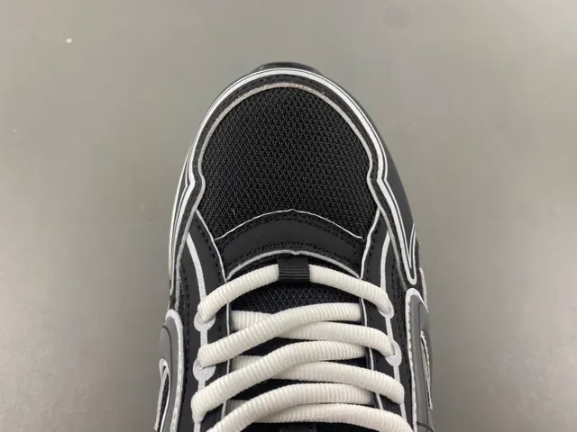 Dior B27 Black and White Lifestyle Sneakers 4