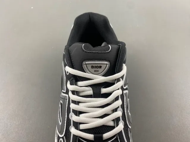 Dior B27 Black and White Lifestyle Sneakers 5
