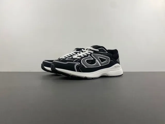 Dior B27 Black and White Lifestyle Sneakers 8