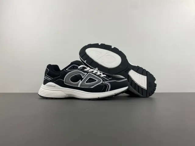 Dior B27 Black and White Lifestyle Sneakers 10