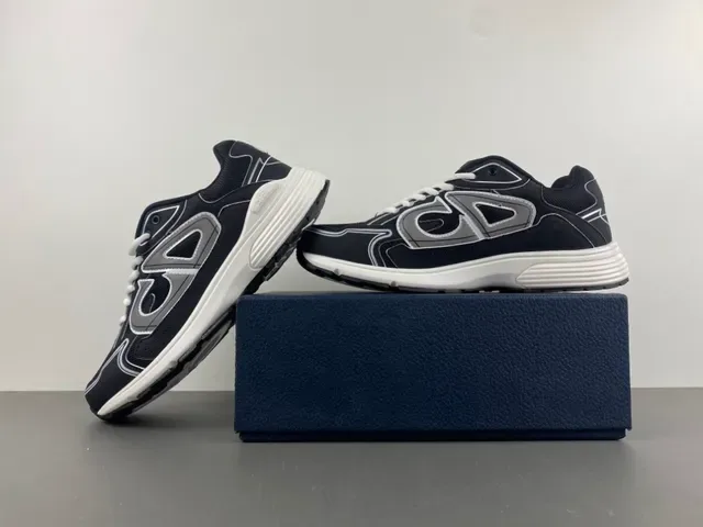 Dior B27 Black and White Lifestyle Sneakers 12