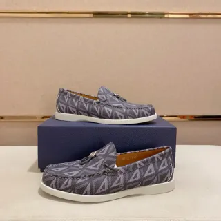 Dior B27 Monogram Tassel Boat Shoes