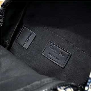 Dior Book Tote Mini Backpack Navy Oblique Monogram Casual Backpack 3
