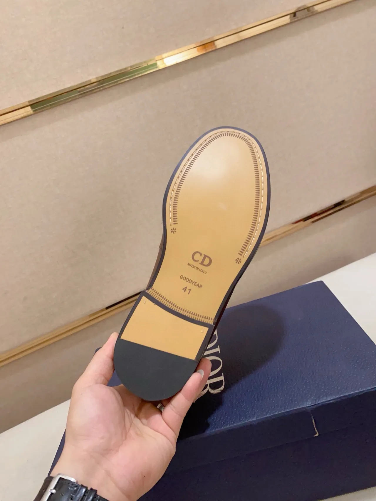 Dior Horsebit 1955 Brown Leather Loafer 2