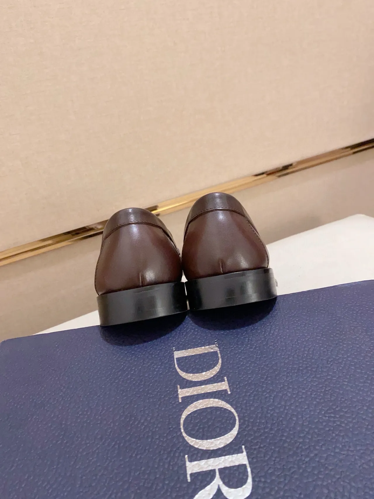 Dior Horsebit 1955 Brown Leather Loafer 3