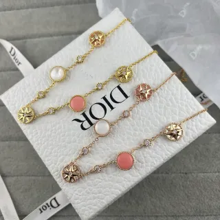 Dior Rose des Vents Bracelet étoile et perle doré