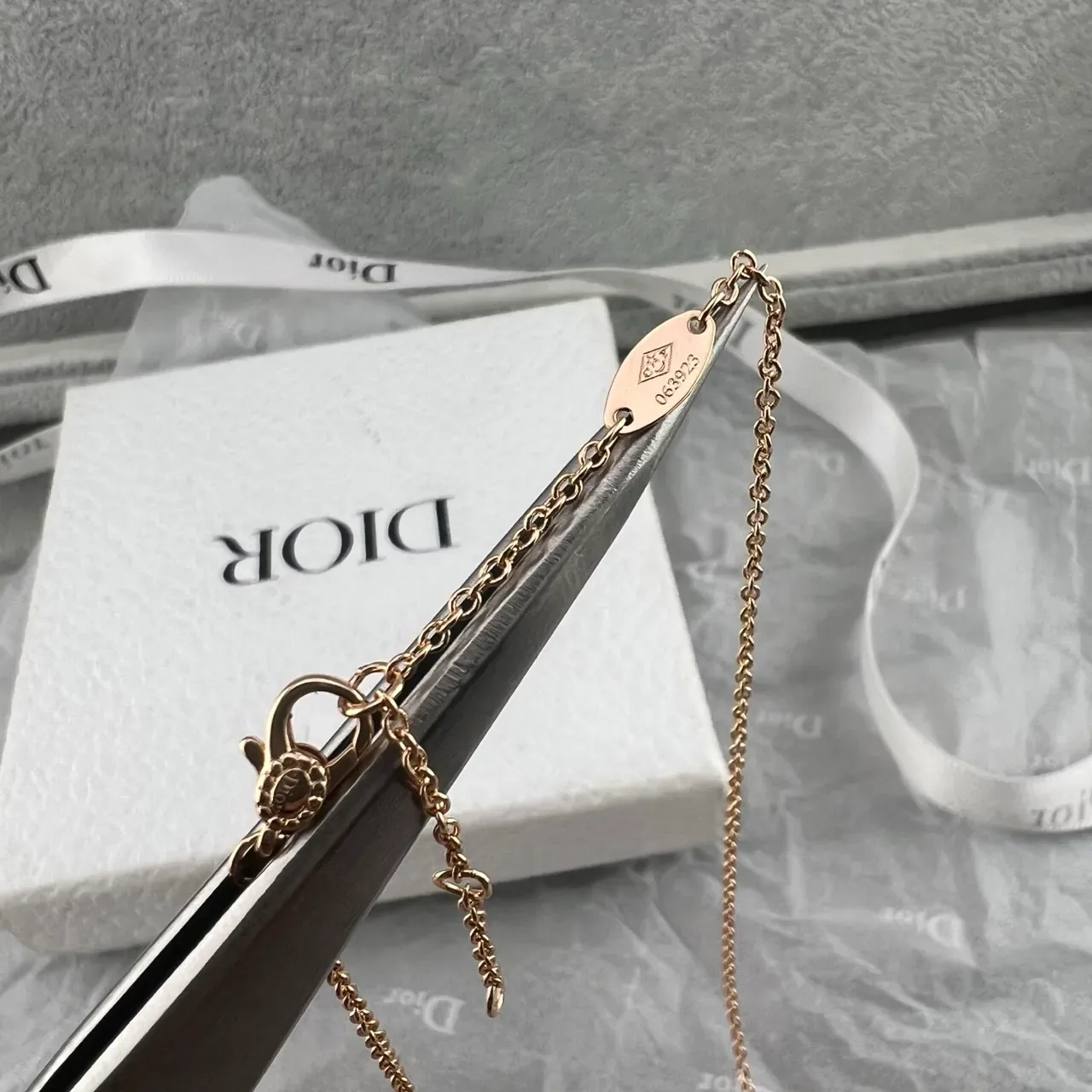 Dior Rose des Vents Pulseira Estrela e Pérola Dourada 2