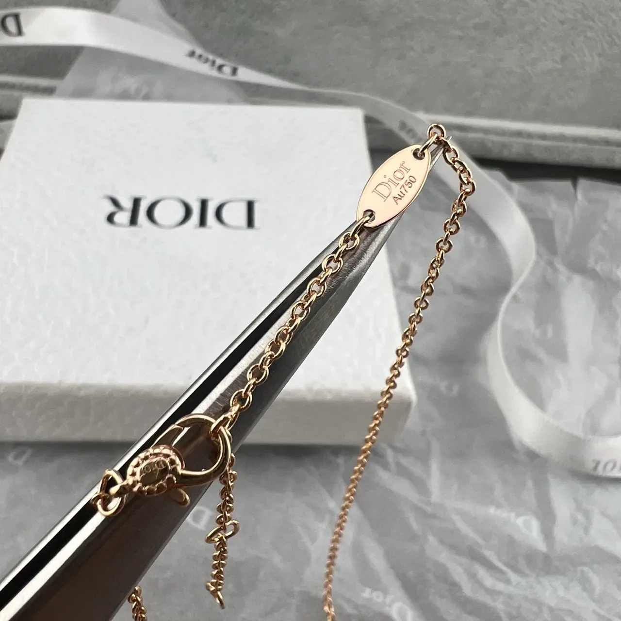 Dior Rose des Vents Pulseira Estrela e Pérola Dourada 3