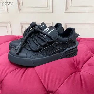 Dolce & Gabbana B23 Black Monochrome Lifestyle Sneakers