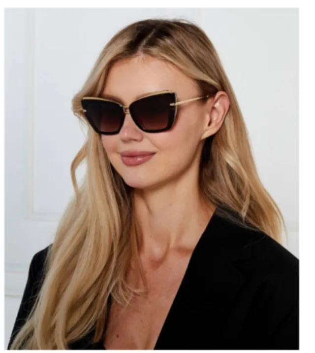 Dolce & Gabbana DG4472 Lunettes de soleil écaille et dorée oeil de chat 5