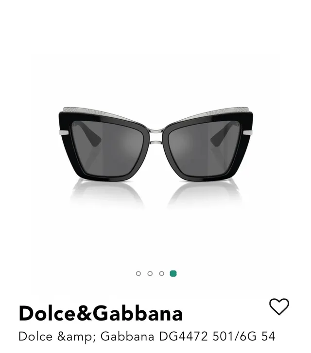 Dolce & Gabbana DG4472 Lunettes de soleil écaille et dorée oeil de chat 6