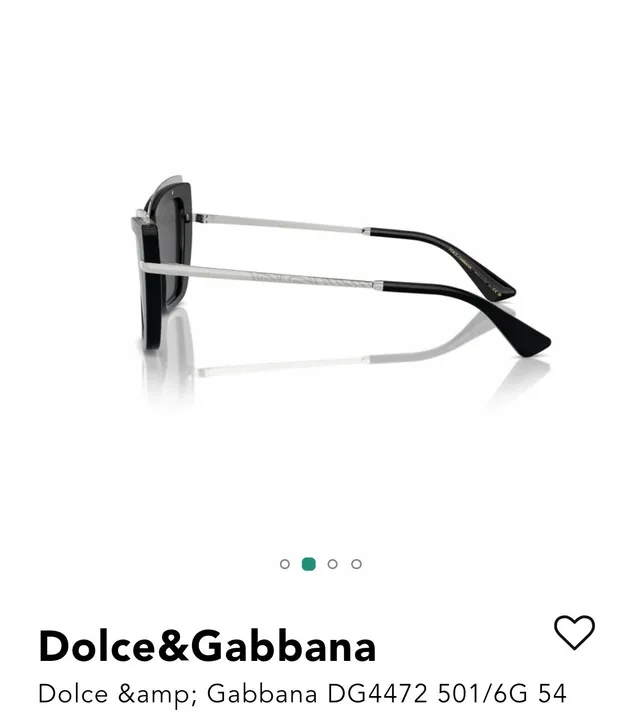 Dolce & Gabbana DG4472 Lunettes de soleil écaille et dorée oeil de chat 7