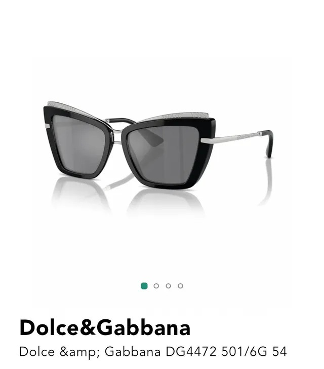 Dolce & Gabbana DG4472 Lunettes de soleil écaille et dorée oeil de chat 8