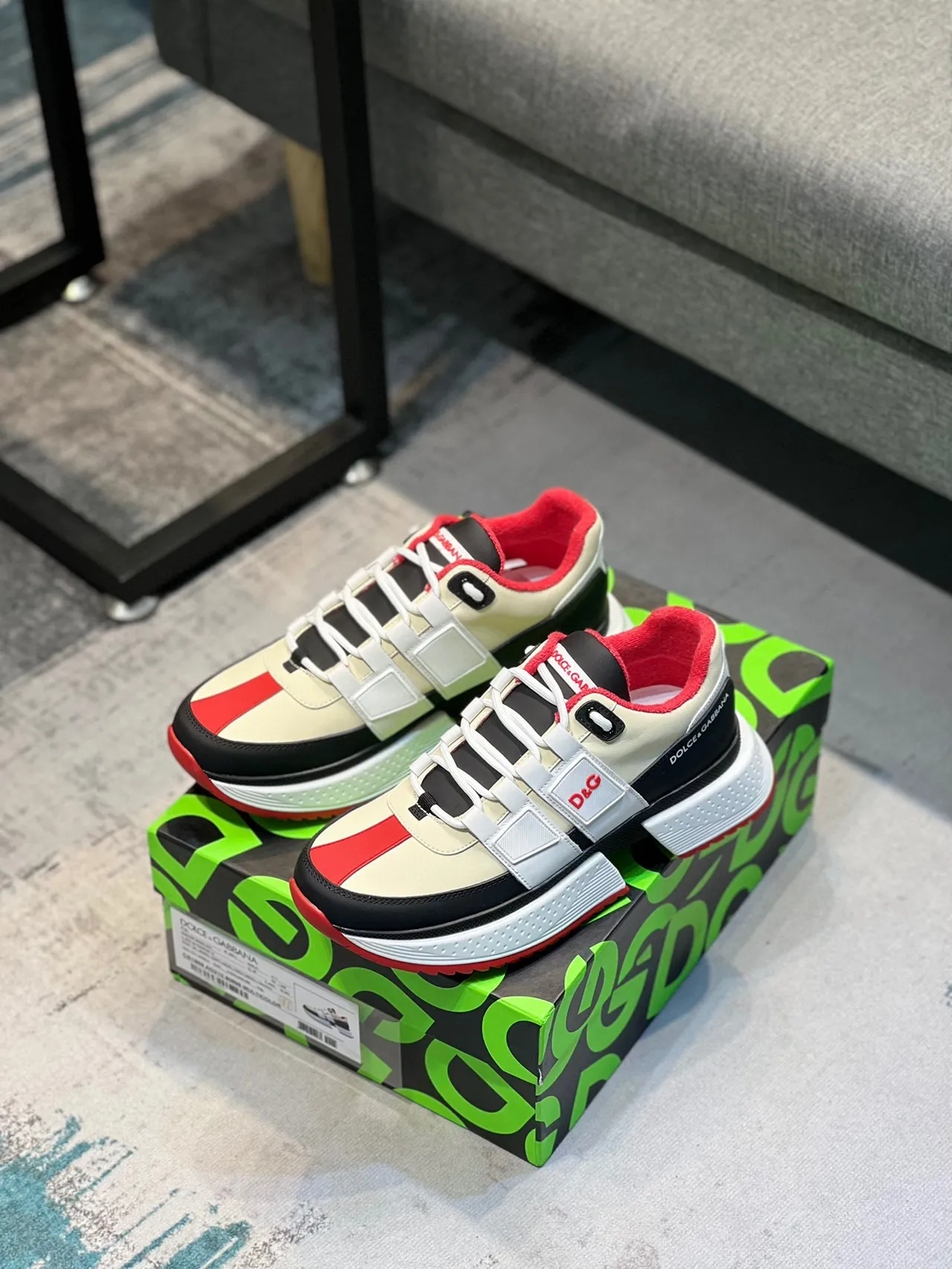 Dolce & Gabbana NS1 Multicolor Chunky Sneakers 7