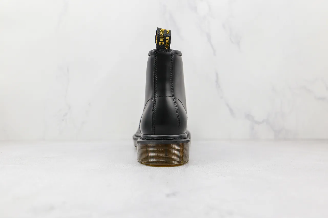 Dr. Martens 1460 黑色光滑皮革马丁靴 2