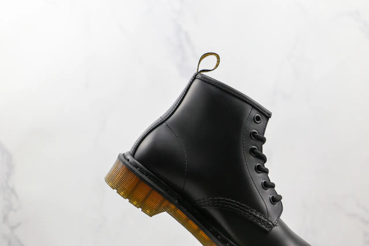 Dr. Martens 1460 黑色光滑皮革马丁靴 6