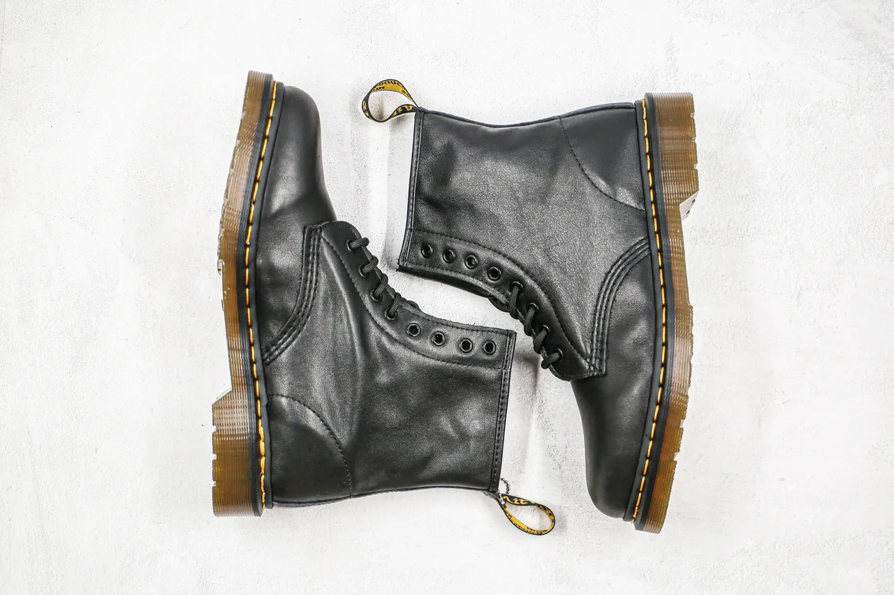 Dr. Martens 1460 Black Smooth Leather Martin Boot 8