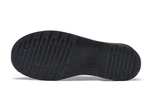 Dr. Martens أسود أصفر حزام التسيل ويلت-ستيتش لوفر 7