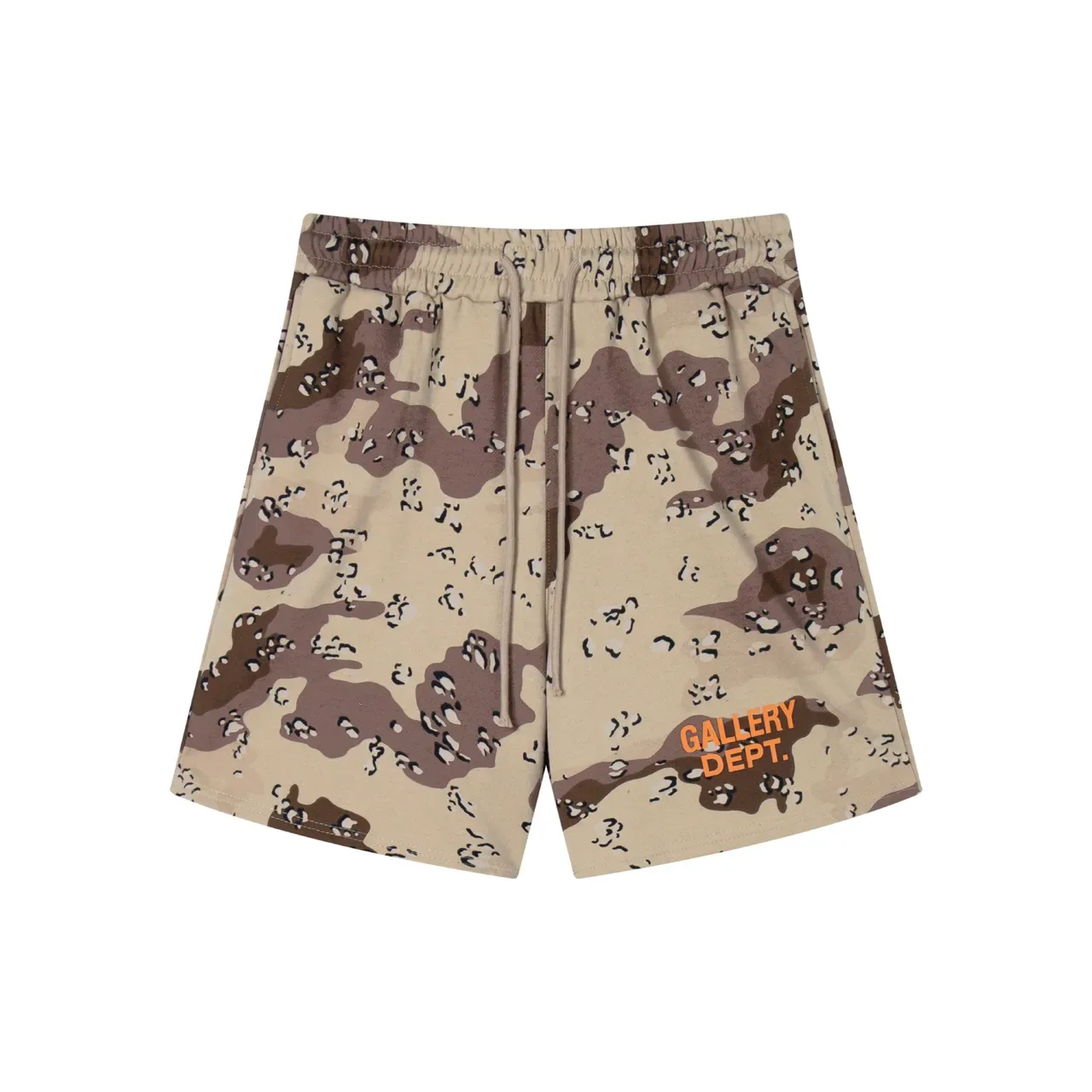 Gallery Dept Multicolor Camouflage Print Drawstring Waist Shorts 12