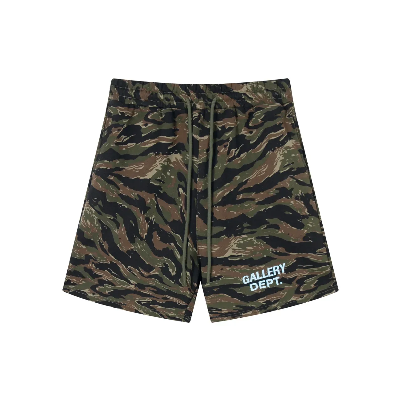 Gallery Dept Multicolor Camouflage Print Drawstring Waist Shorts 16