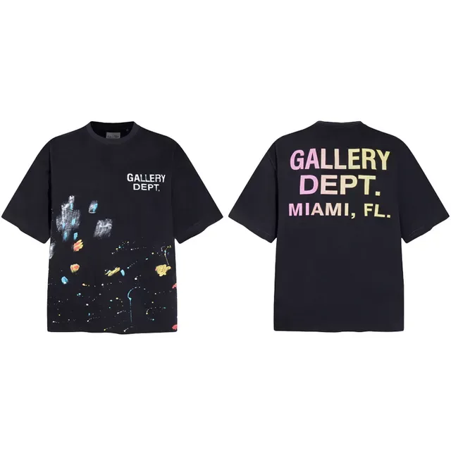 Gallery Dept Paint Splatter Graphic T-Shirt 5